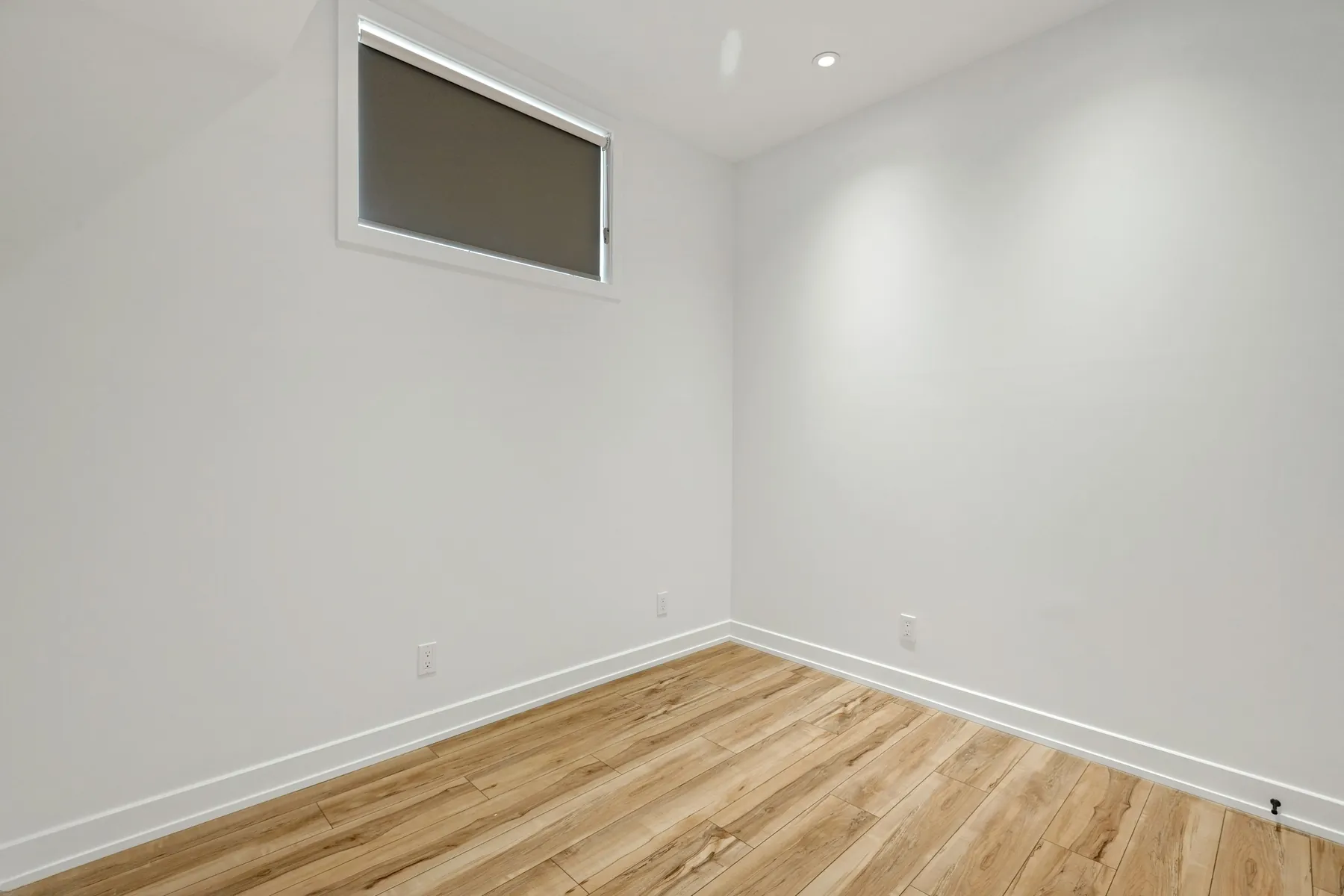 Before: empty room with plain white walls